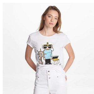 Karl Lagerfeld Paris Captain Karl Tee Size